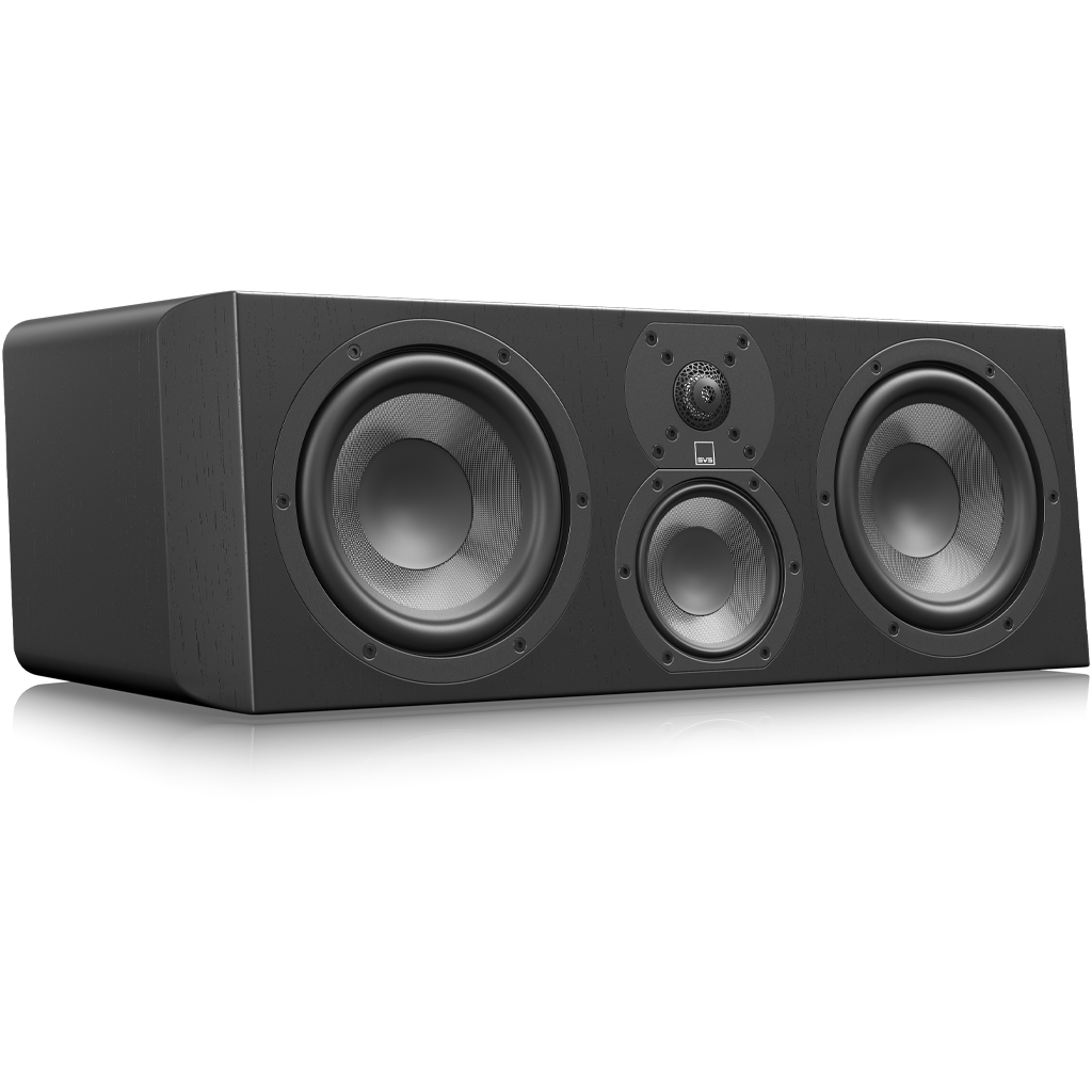 SVS Ultra Evolution Center Speaker - Premium Black Oak Finish - High-Performance Home Theater & Audio System - Perfect for Movie Nights & Music Listening