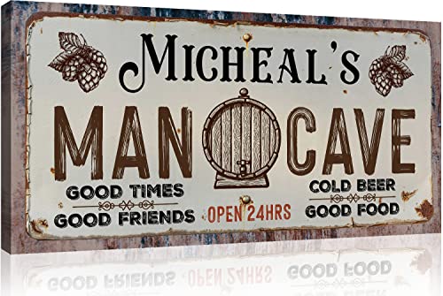 Personalized Old White Vintage Wall Decoration Barrel & Loganberry