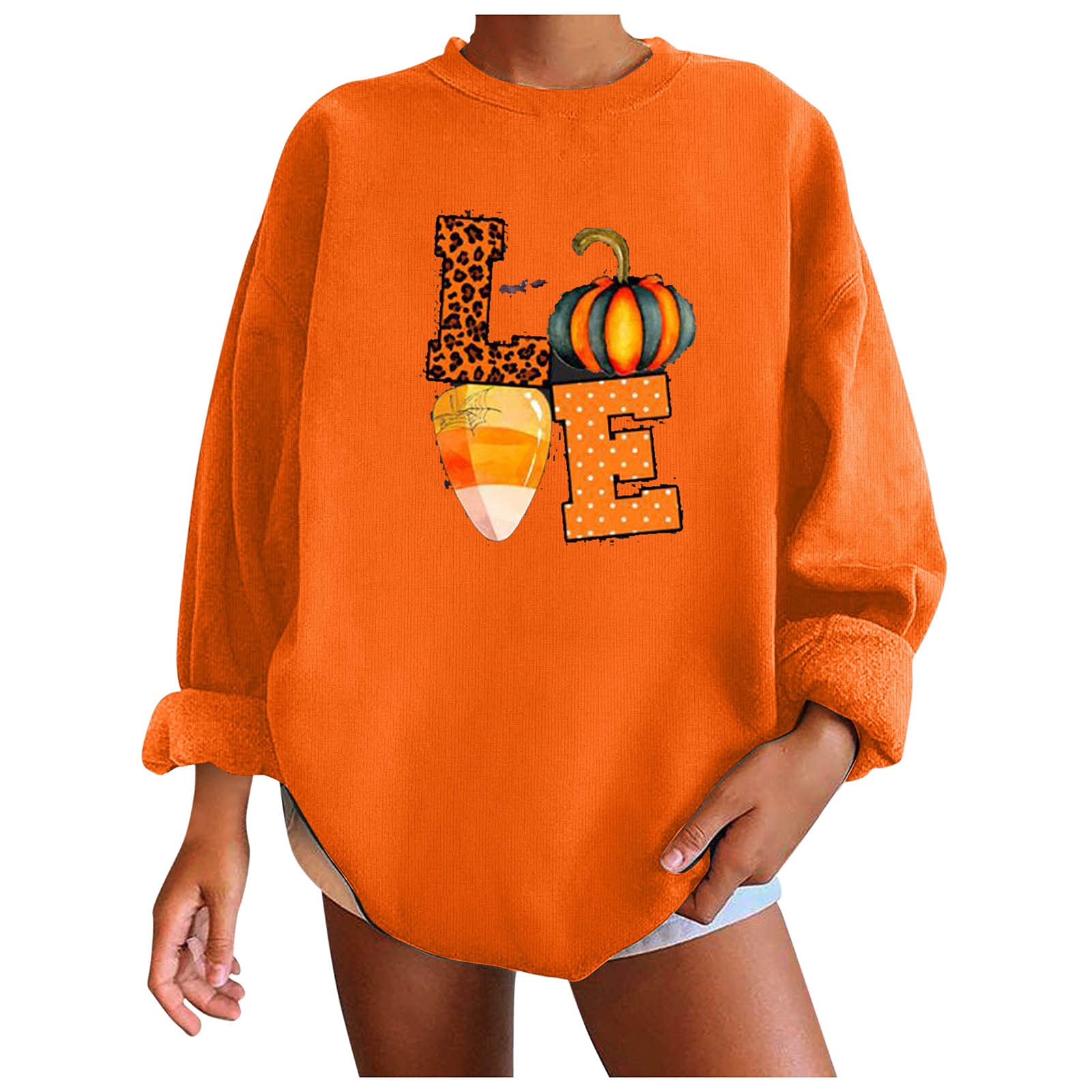 Women's Loose Fit Hoodies - Floral Print Long Sleeve Sweatshirts for Women, Warm Casual Pullover for Fall & Winter, Perfect for Streetwear, Lounge & Outdoor Activities
