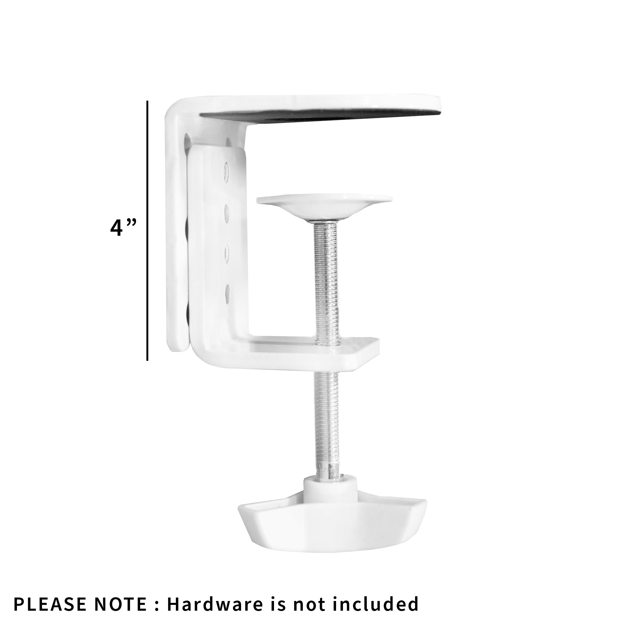 4 Pack Heavy Duty C Clamp for Monitor Mount - Secure Desk Mounting for Computer Screens, Perfect for Home Office, Gaming Setup, and Workspace Organization