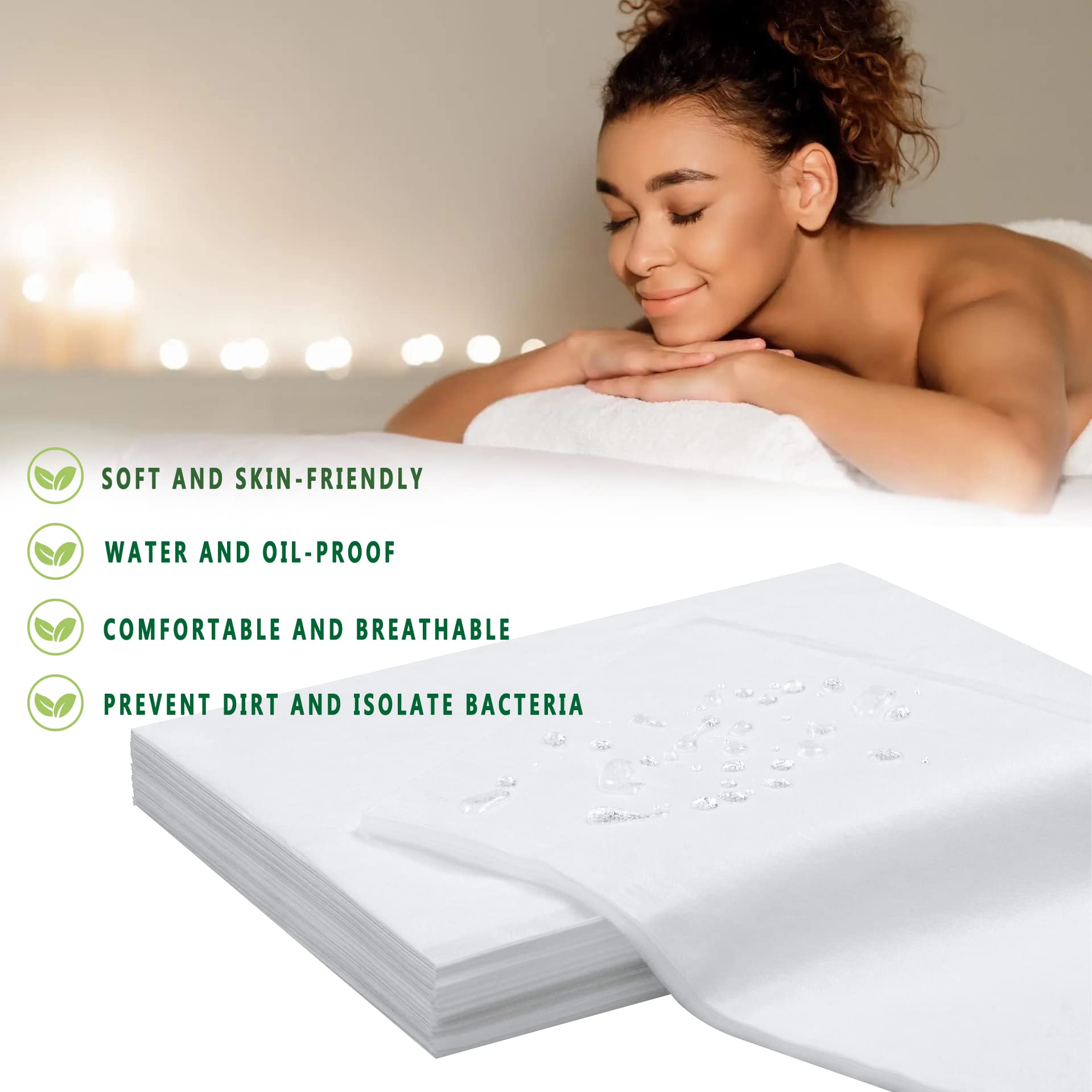 400 Pcs Disposable Massage Table Sheets 31