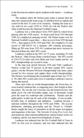 Lambeau: The Man Behind The Mystique - Biography of Green Bay Packers Founder | Perfect for NFL Fans & Football History Enthusiasts