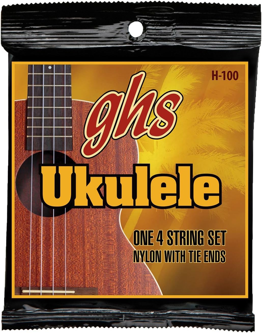 Premium GHS Ukulele Strings (100-Pack) - High-Quality Nylon Strings for Smooth Playability & Warm Tone - Perfect for Beginners, Professionals & Live Performances