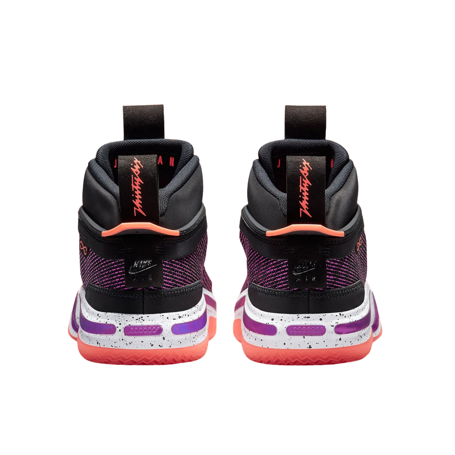 Jordan 36 First Light Basketball Shoes - Black/Hyper Violet/White/Bright Mango - High-Performance Court Shoes for Men's Basketball & Streetwear Fashion