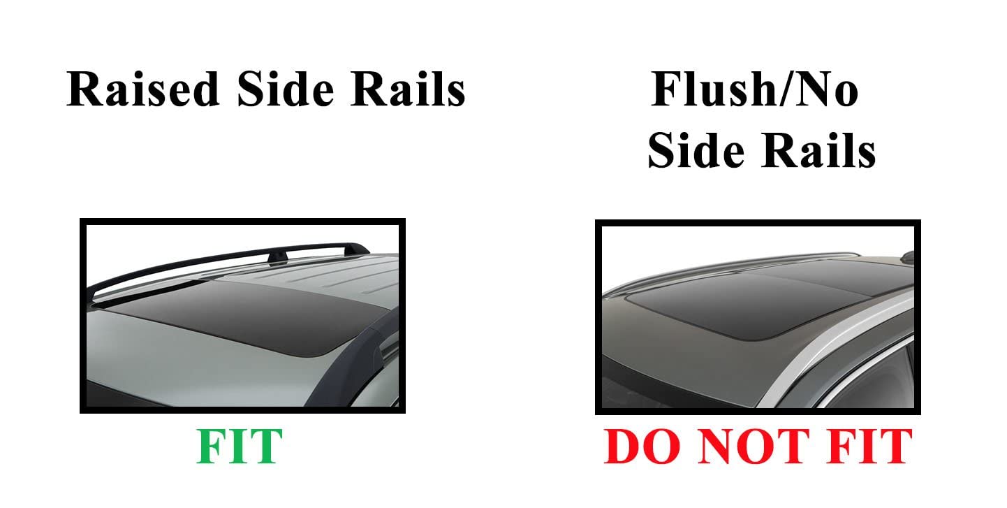 BRIGHTLINES Cross Bars Roof Racks for Jeep Renegade 2015-2024 | Heavy Duty Luggage Carrier | Perfect for Camping, Road Trips & Outdoor Adventures