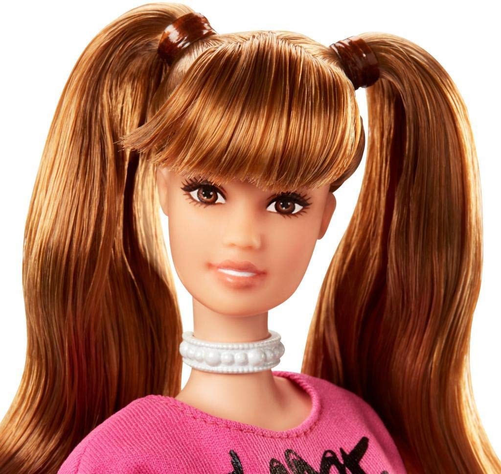 Barbie Fashionistas Doll - Wear Your Heart Outfit for Play & Display