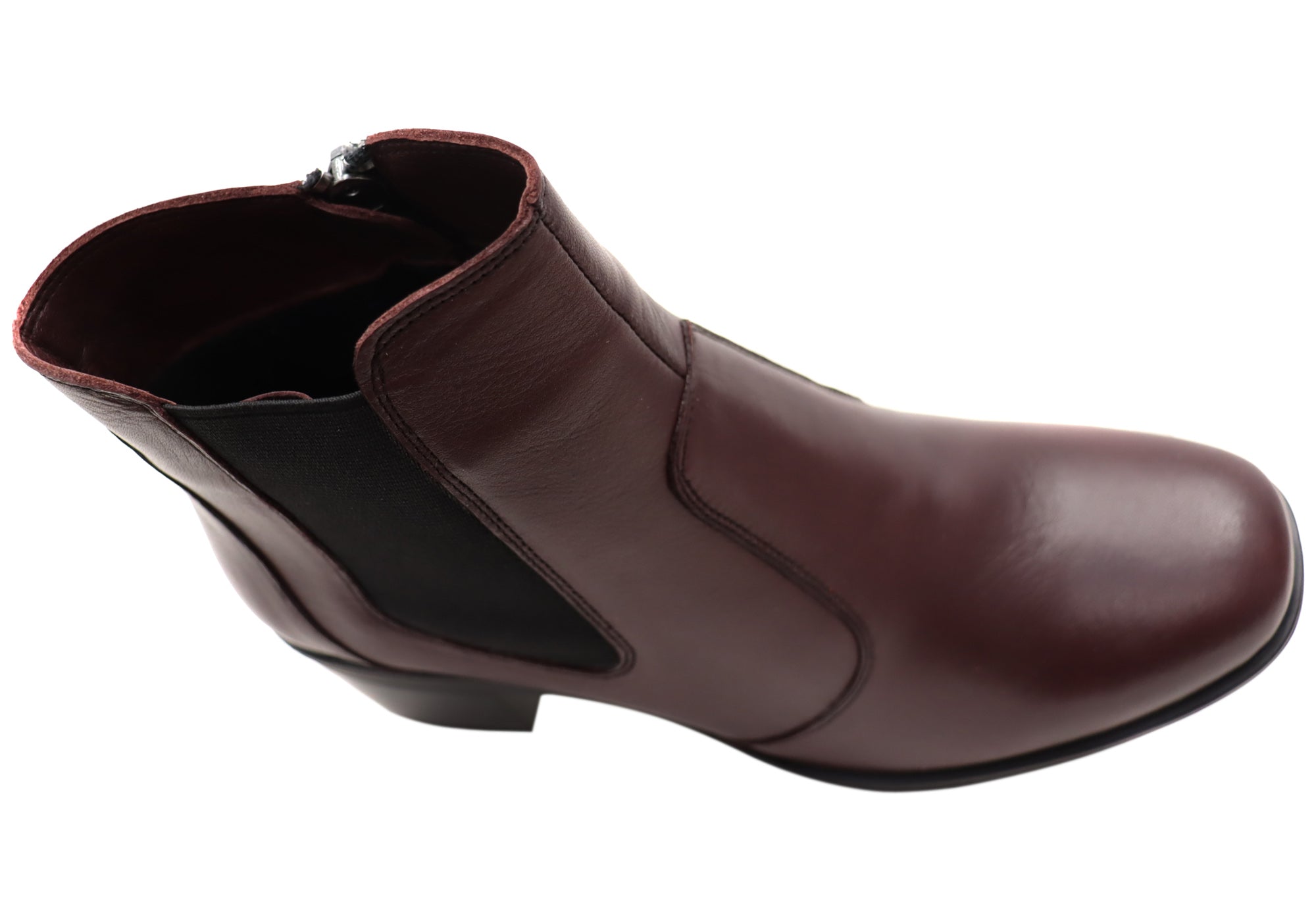 Orizonte Velmer Women's European Comfortable Leather Ankle Boots - Stylish & Soft for Walking, Work & Casual Outfits