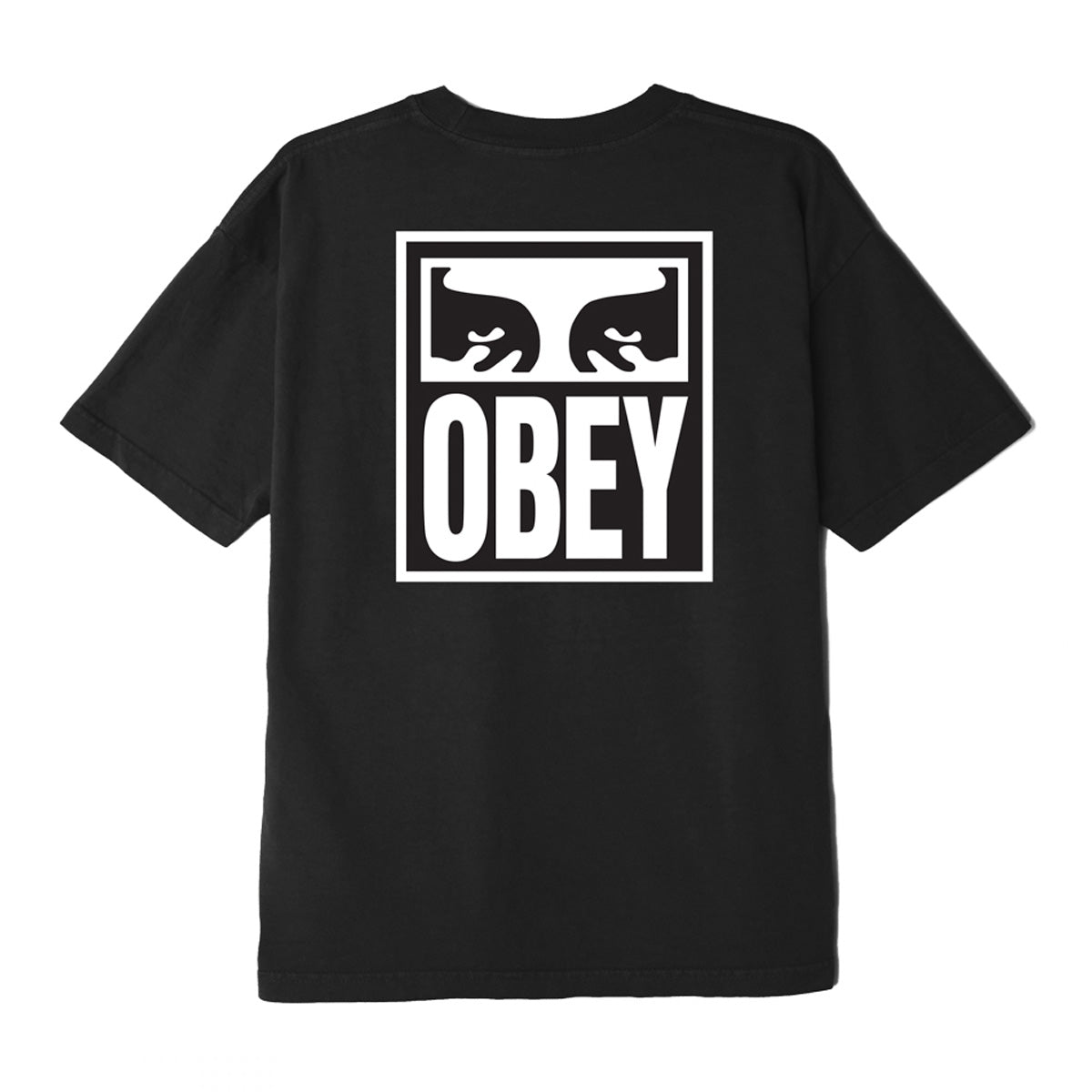 Eyes Icon 2 Heavyweight T-Shirt for Men - Premium Cotton Tee in Jet Black - Streetwear & Casual Wear for Everyday Comfort