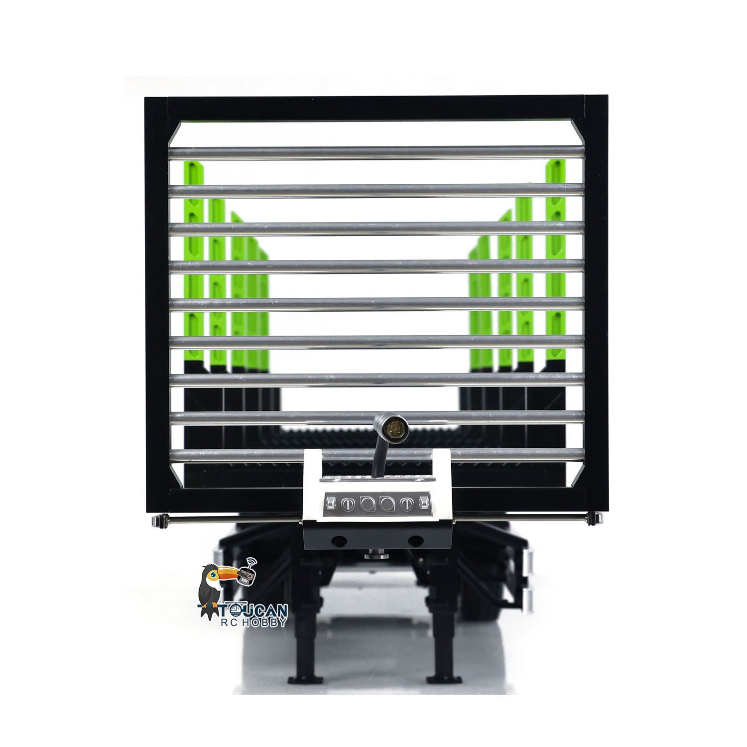 1/14 Scale Toucan Logging Truck Trailer - DIY RC Model Kit for TAMIYA Tractor - Perfect for Hobbyists, Collectors & RC Enthusiasts (Forestry Simulation, Off-Road Play)