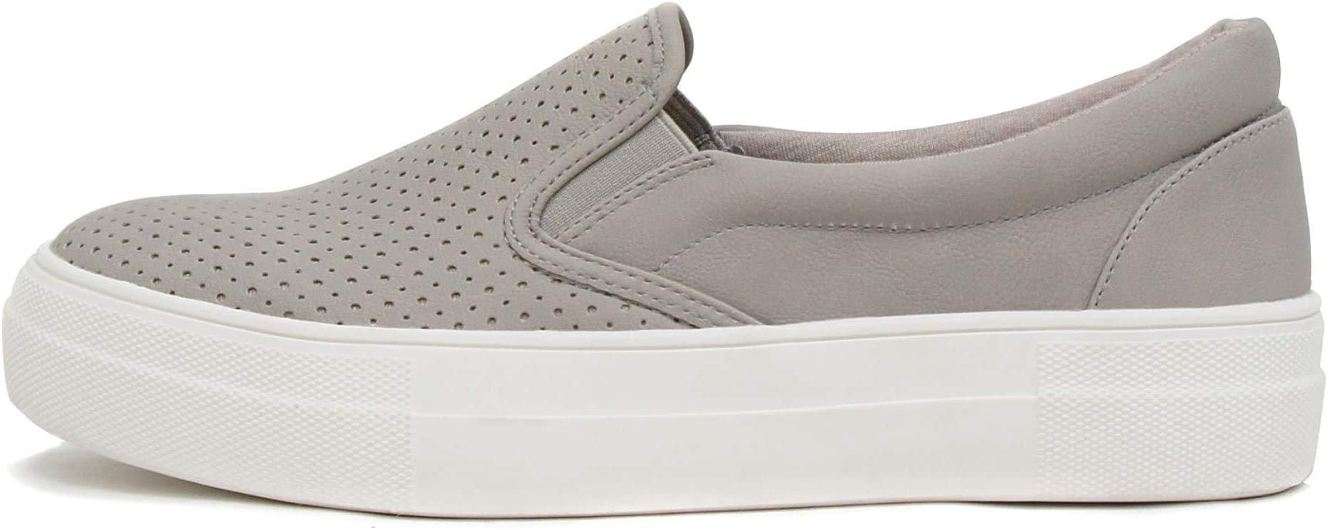 Comfortable Women's Slip-On Loafers with Memory Foam - Casual Sneakers for Everyday Wear, Walking & Office Use