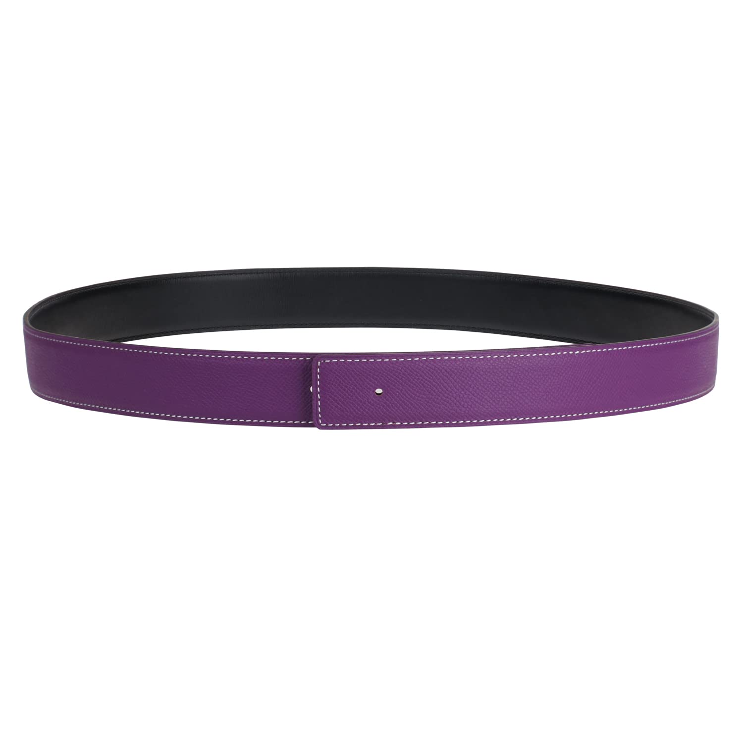 Premium Full Grain Cow Leather Belt Strap - 32mm Wide, No Buckle, Durable & Stylish Replacement for Men & Women - Perfect for Casual, Office & Formal Wear