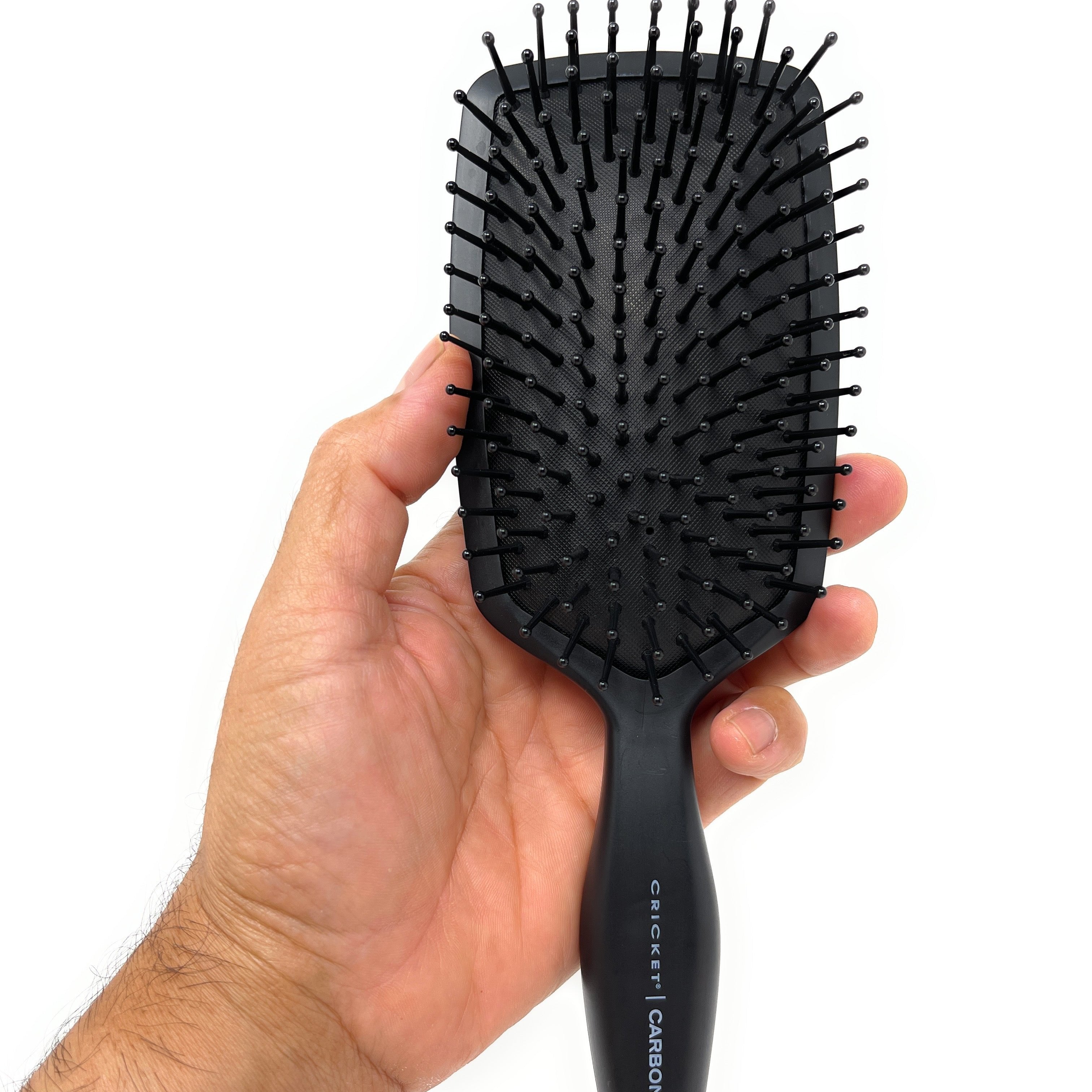 Premium Cricket Carbon Large Wide Paddle Hair Brush for Smooth Detangling - Perfect for Thick, Long Hair & Professional Salon Styling