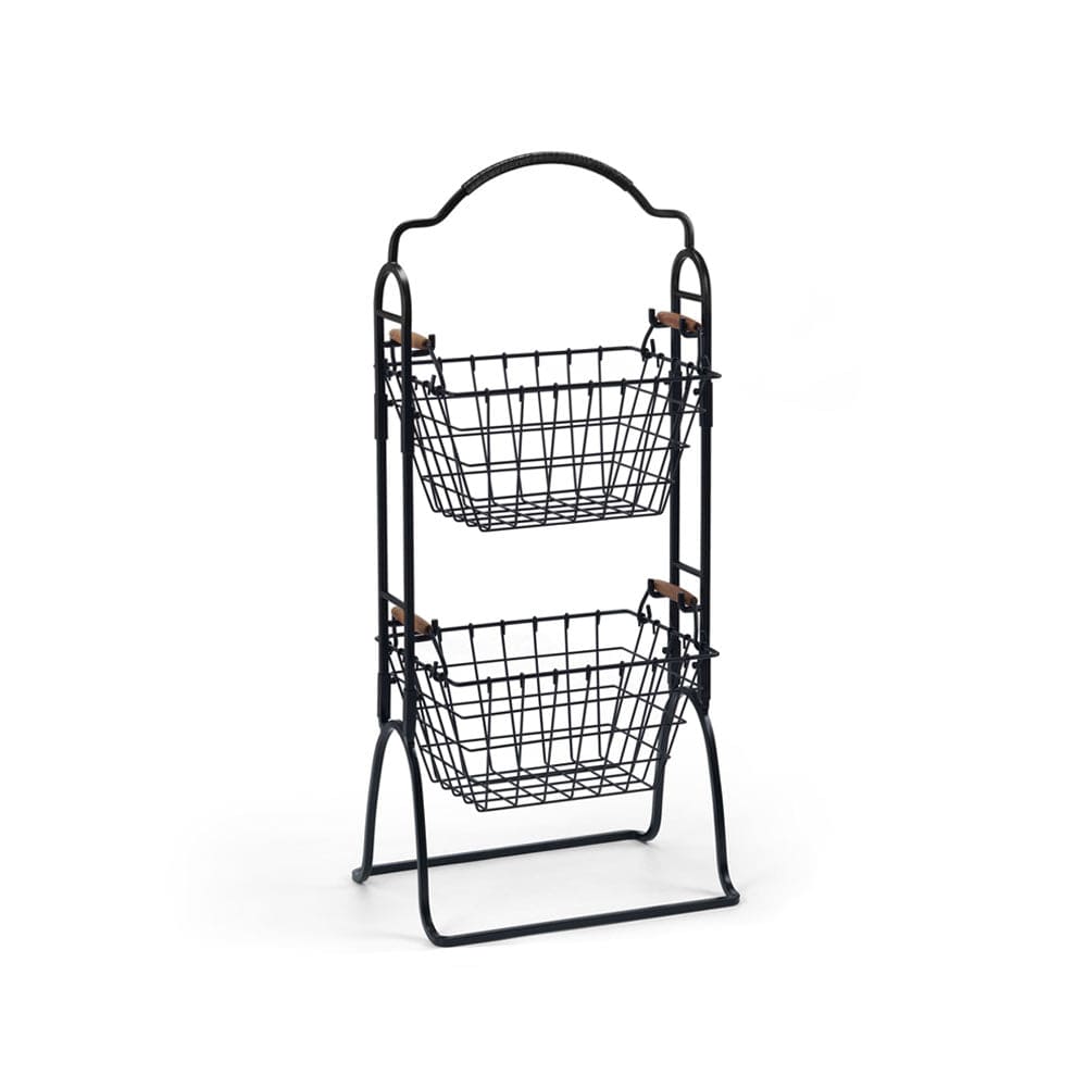 3-Tier Adjustable Standing Storage Rack - Space Saving Organizer for Kitchen, Bathroom & Office - Heavy Duty Metal Shelving Unit for Home Organization
