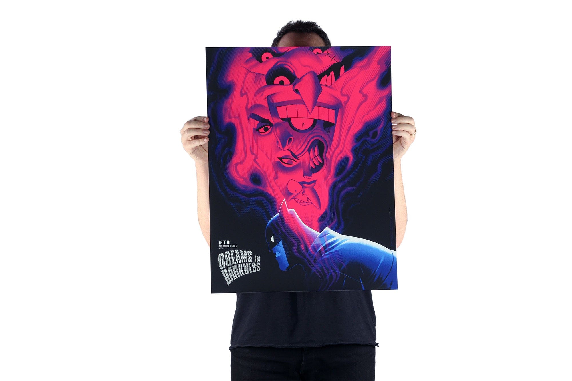 Dreams In Darkness Screenprinted Poster - Unique Wall Art for Home, Office & Bedroom Decor | Perfect Gift for Art Lovers & Dark Aesthetic Fans