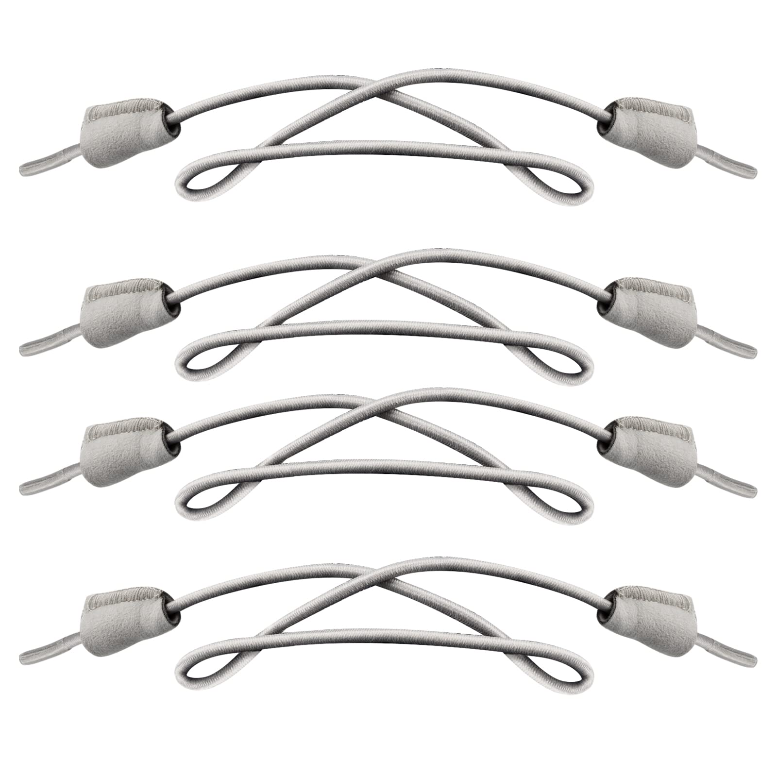 2 Pairs of Elastic Shoelaces for Hey Dude Shoes - No-Tie Replacement Laces for Comfort & Style - Perfect for Casual Wear, Travel, and Everyday Use
