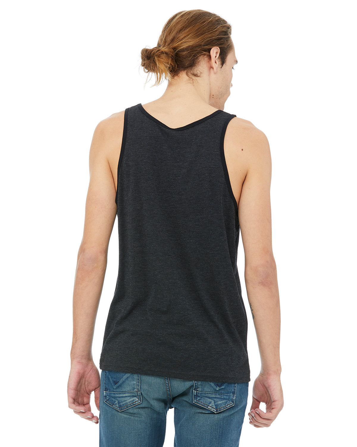 Bella + Canvas 3480 Unisex Jersey Tank Top - Soft Cotton Spaghetti Strap Casual Wear for Men & Women - Perfect for Gym, Beach, and Summer Outfits