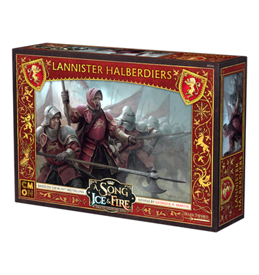 Game of Thrones Lannister Halberdiers Collectible Figurine - Perfect for Display, Cosplay, and Fantasy Fans