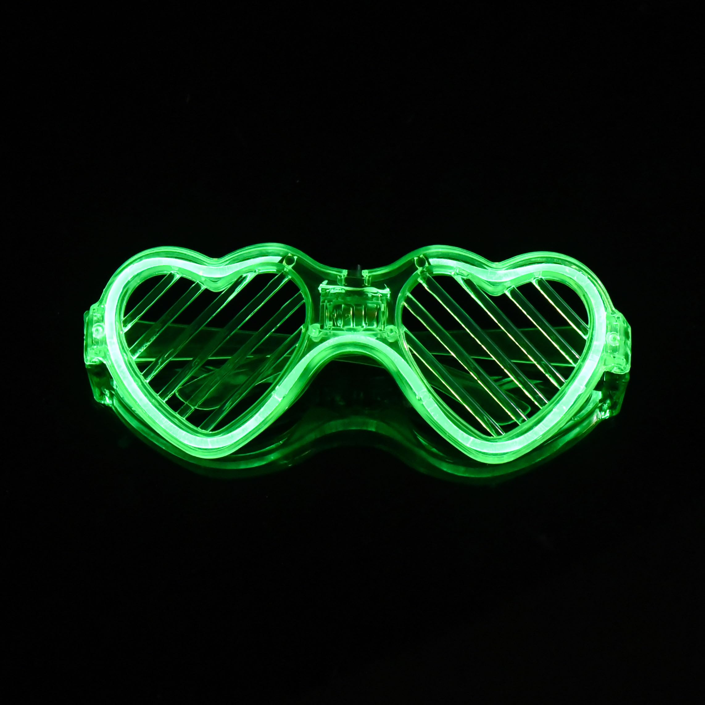 Fsmiling 24 Pack LED Light Up Glasses for Adults - Glow in The Dark Party Supplies, Party Favors for Halloween, Raves, Concerts & Night Events
