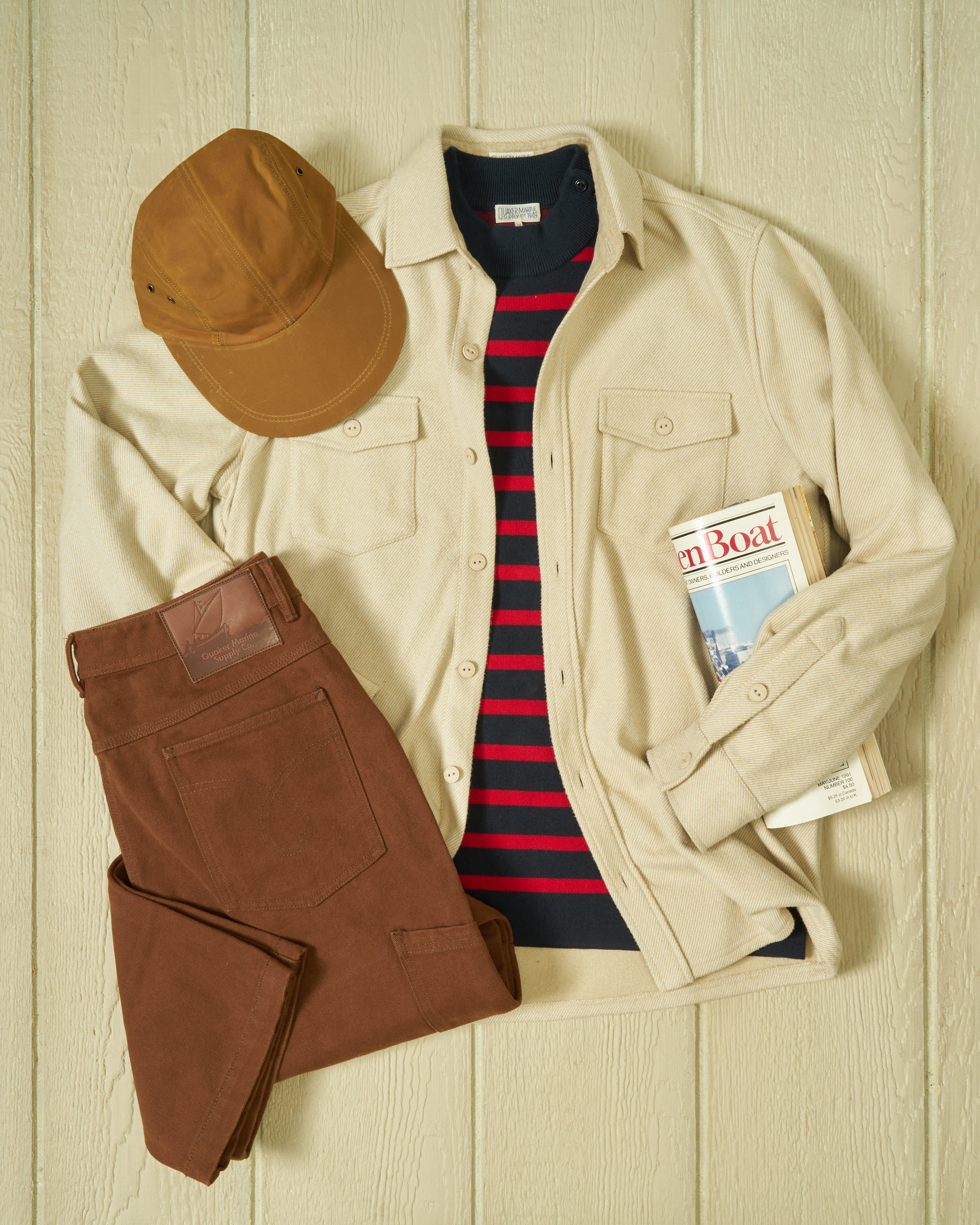 Men's Fleece Overshirt Jacket in Sand Color - Lightweight Warm Layering for Outdoor Hiking, Camping & Casual Wear