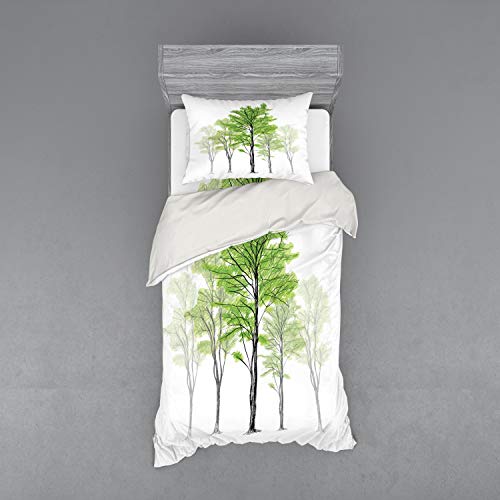 Green Black White