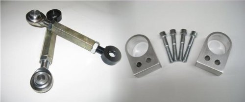 Ninja 300 EX300 Full Lowering Kit - Adjustable Front & Rear Lowering Links for All Years | Motorcycle Suspension Upgrade for Better Handling & Comfort | Perfect for Track Days, Commuting & Custom Builds