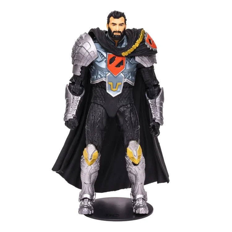 DC Rebirth DC Multiverse General Zod Action Figure - Collectible Superhero Toy for DC Comics Fans | Perfect for Display, Gifts, and Comic Book Collections