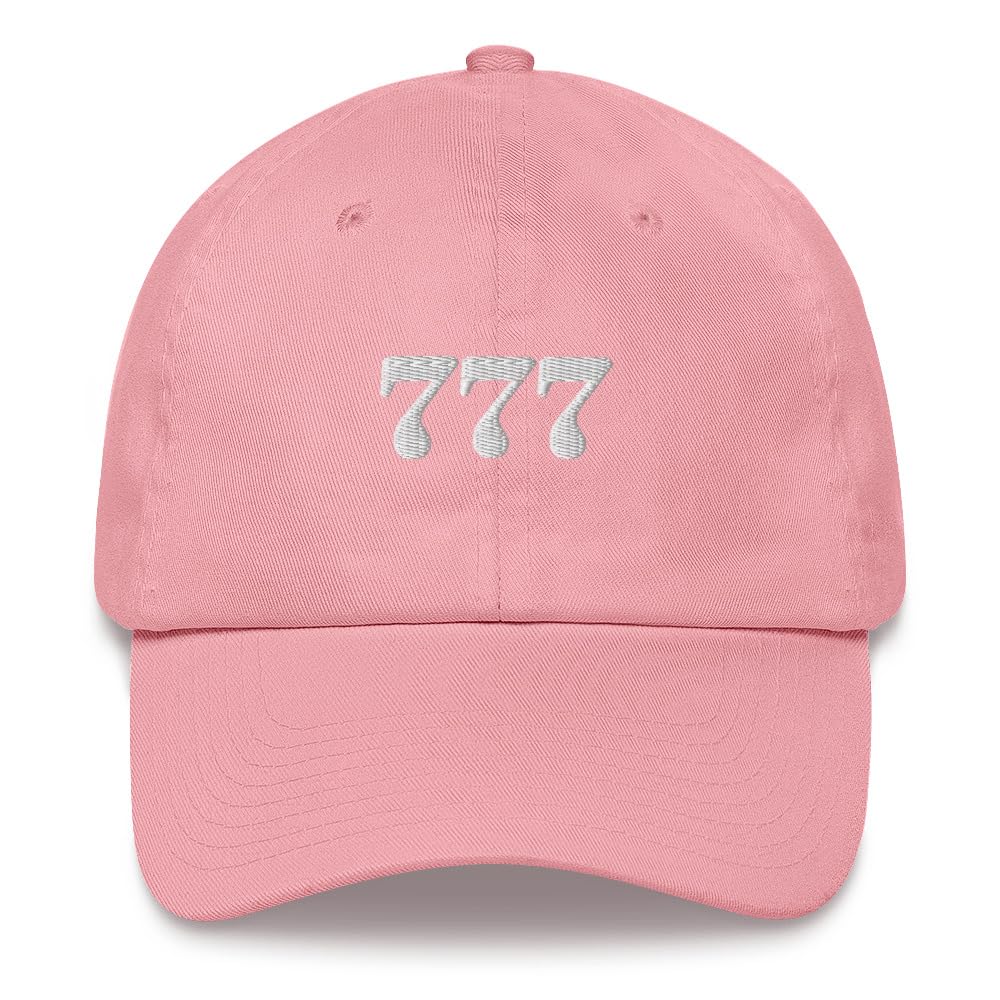 777 Dad Hat | Las Vegas Casino Hat | Lucky Irish Charm Hat | Scratch Ticket & Million Dollar Jackpot Hat for Men - Perfect for Gambling, St. Patrick's Day & Casino Parties