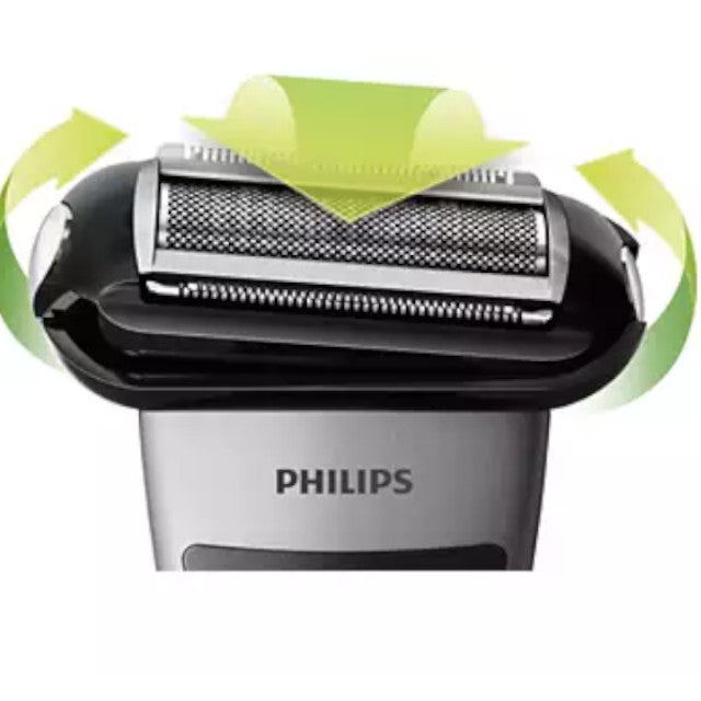 Refurbished PHILIPS Bodygroom 7000 Series TT2040/32 Men's Body Trimmer with Home Essentials Warranty - Perfect for Travel, Gym & Home Grooming