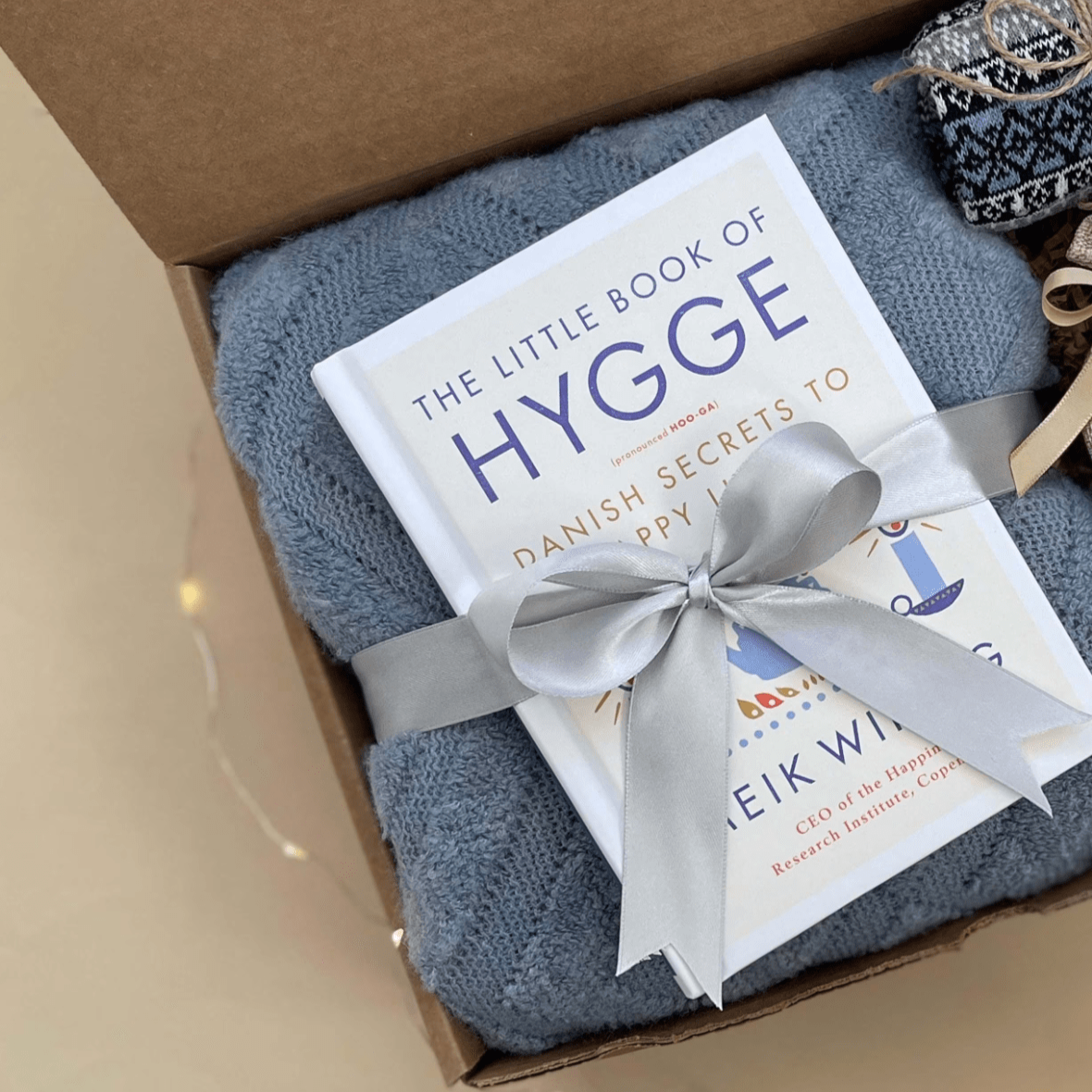 Five Star Hygge Gift Box - Thoughtful & Gender Neutral Gift for Men & Women | Spread Happiness & Positive Vibes | Perfect for Birthdays, Anniversaries & Self-Care Moments