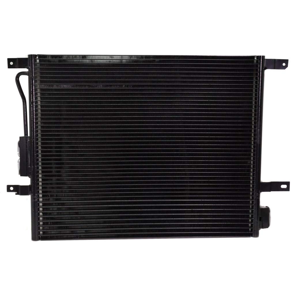 2004 Jeep Grand Cherokee A/C Condenser - Aluminum Core with Transmission Cooler - Replaces DPI# 3259, CH3030207, 55116931AA - Perfect for Summer Cooling & Off-Road Vehicle Maintenance