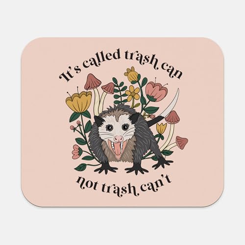 Premium Possum Mouse Pad (Square) - Non-Slip Gaming & Office Desk Mat for Computers, Laptops - Ergonomic Wrist Support for Long Work Hours & Gaming Sessions