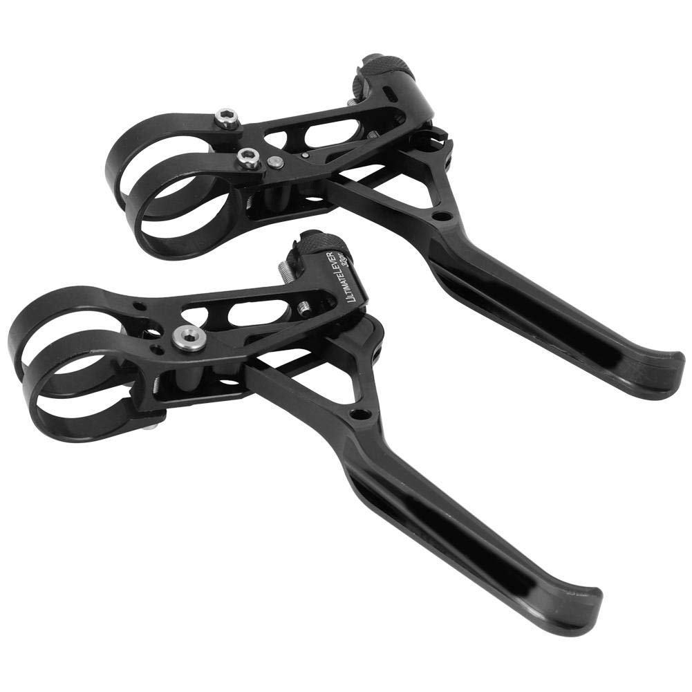 Keenso V Brake Handles - Premium Cycling Brake Levers for Folding Bikes & Road Bikes | Durable Bike Accessories & Spare Parts (Black) | Perfect for Commuting, Urban Riding & Bike Maintenance