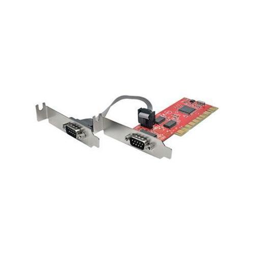 2 Port PCI Express Card - Low Profile Bracket - Dual Monitor & Multi-Display Setup for Home Office & Gaming PC