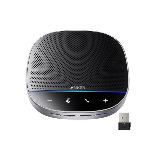 Anker PowerConf S500 Bluetooth Speaker - Wireless Conference Speaker with HD Voice, 24H Battery Life for Home Office, Online Meetings & Webinars
