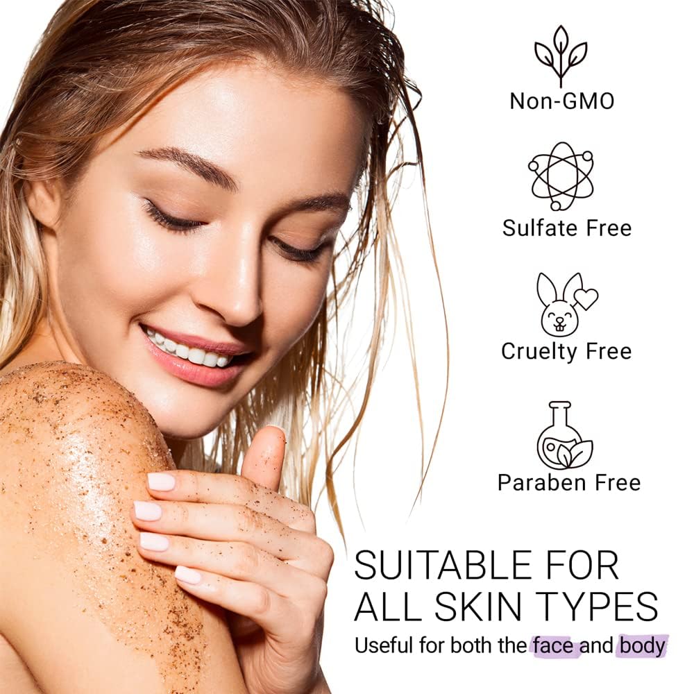 KP Bump Eraser Body Scrub - Exfoliating Body Scrub for Women with Strawberry Scent | Effective KP Treatment for Strawberry Legs & Bumpy Skin | Perfect for Shower, Pre-Shave & Post-Waxing Care