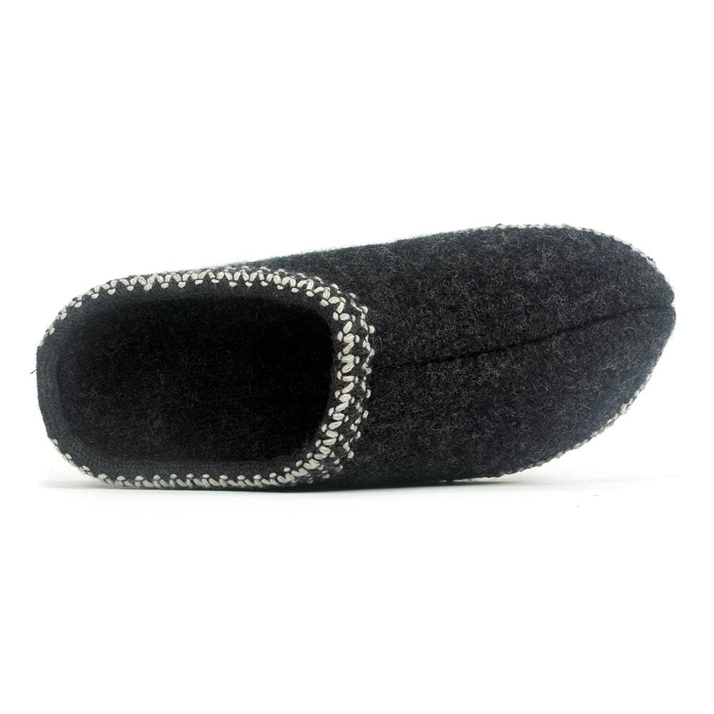 Haflinger AS Wool Slippers for Women & Men - Comfortable Indoor/Outdoor House Shoes for Cozy Home, Office & Travel Use