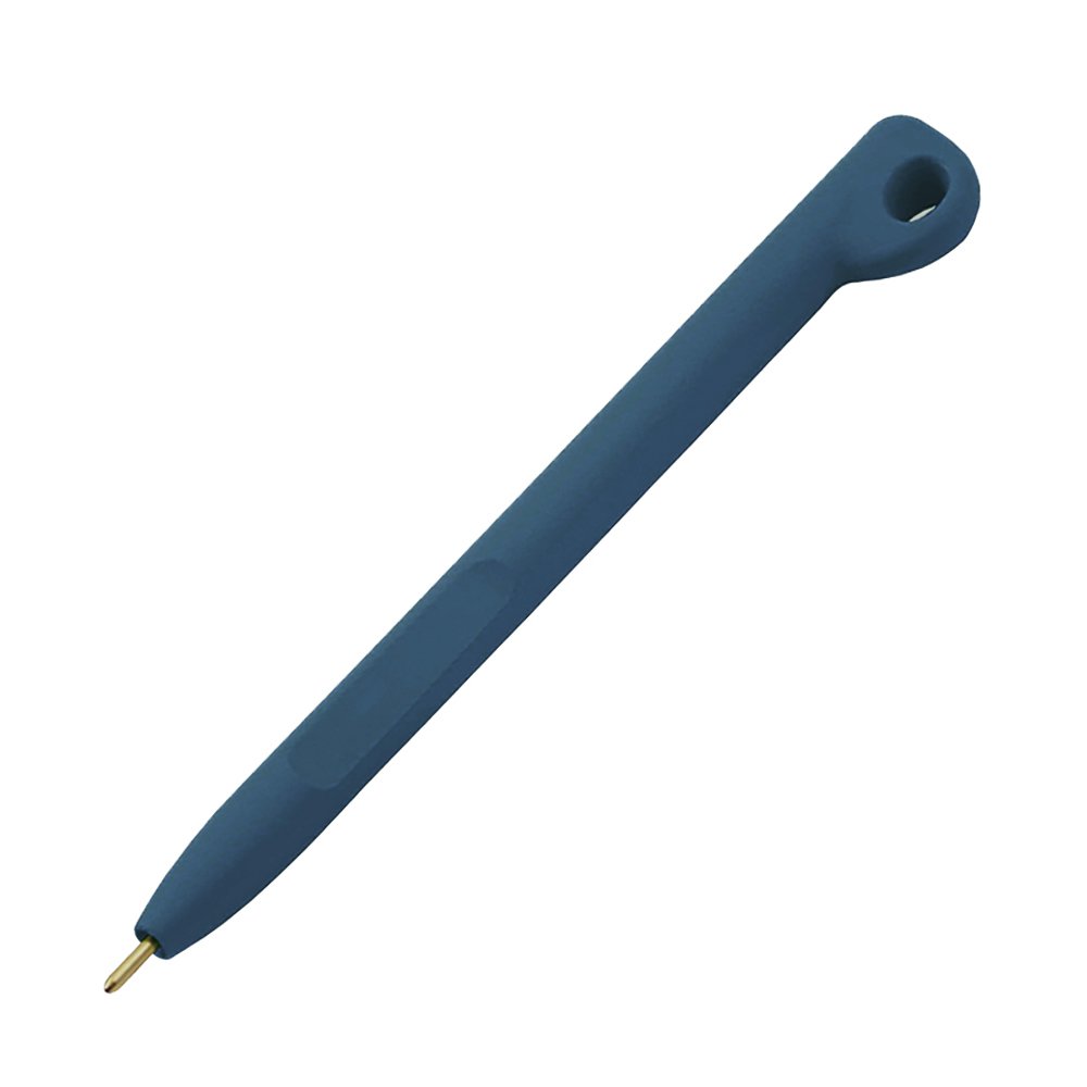 Detectable Metal One Piece Stick Pens - 100 Pack, Standard Blue Ink, All Blue Design with Lanyard Attachment | Ideal for Food Processing, Pharmaceutical & Industrial Safety Compliance