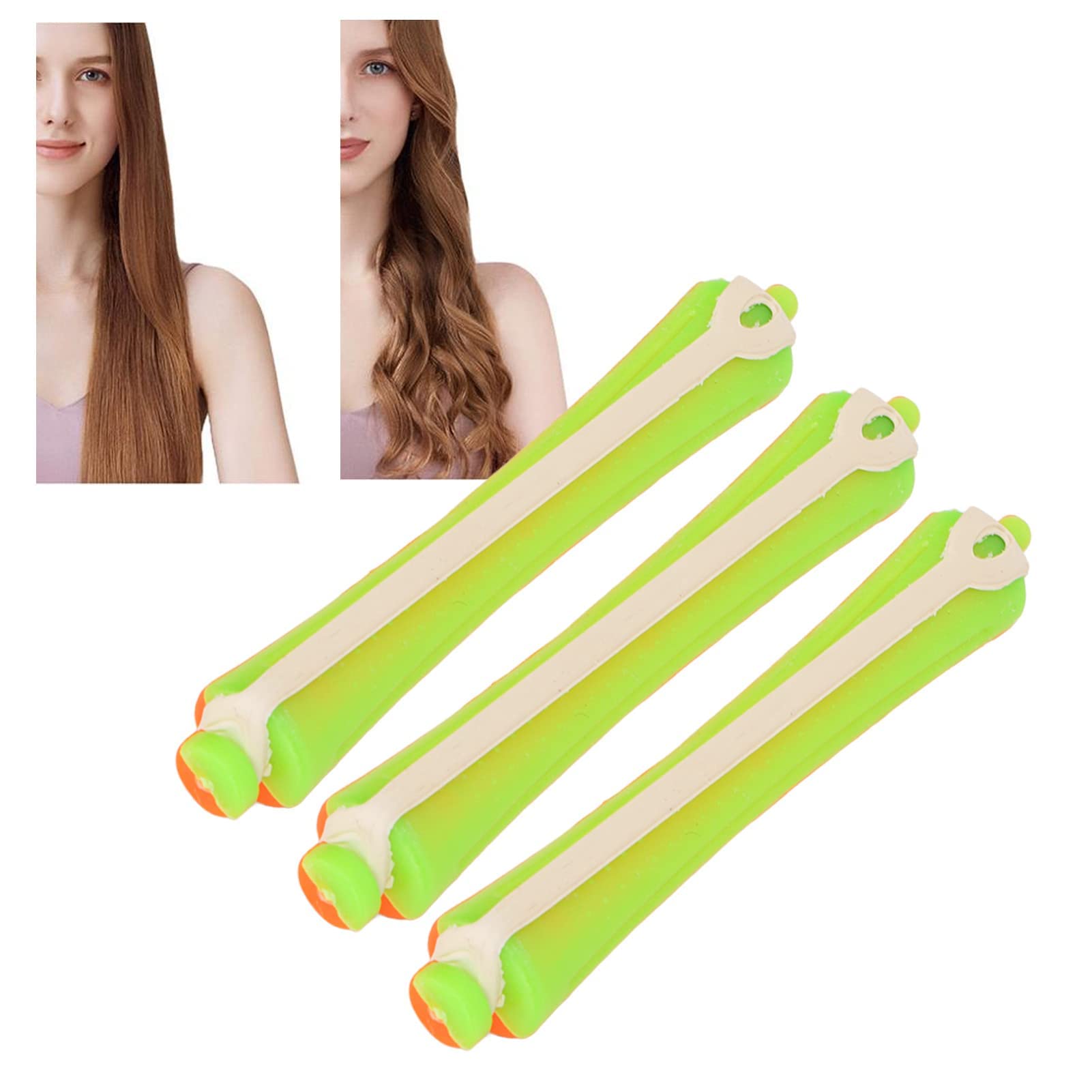 MYYNTI 12 Pack Hair Perm Rods - ABS Plastic Cold Wave Perming Rods & Hair Curlers for Salon Styling, Waving, and Home Hair Care (Multicolor, 12 Pieces) - Perfect for DIY Hair Styling, Salon Use, and Professional Hairdressing