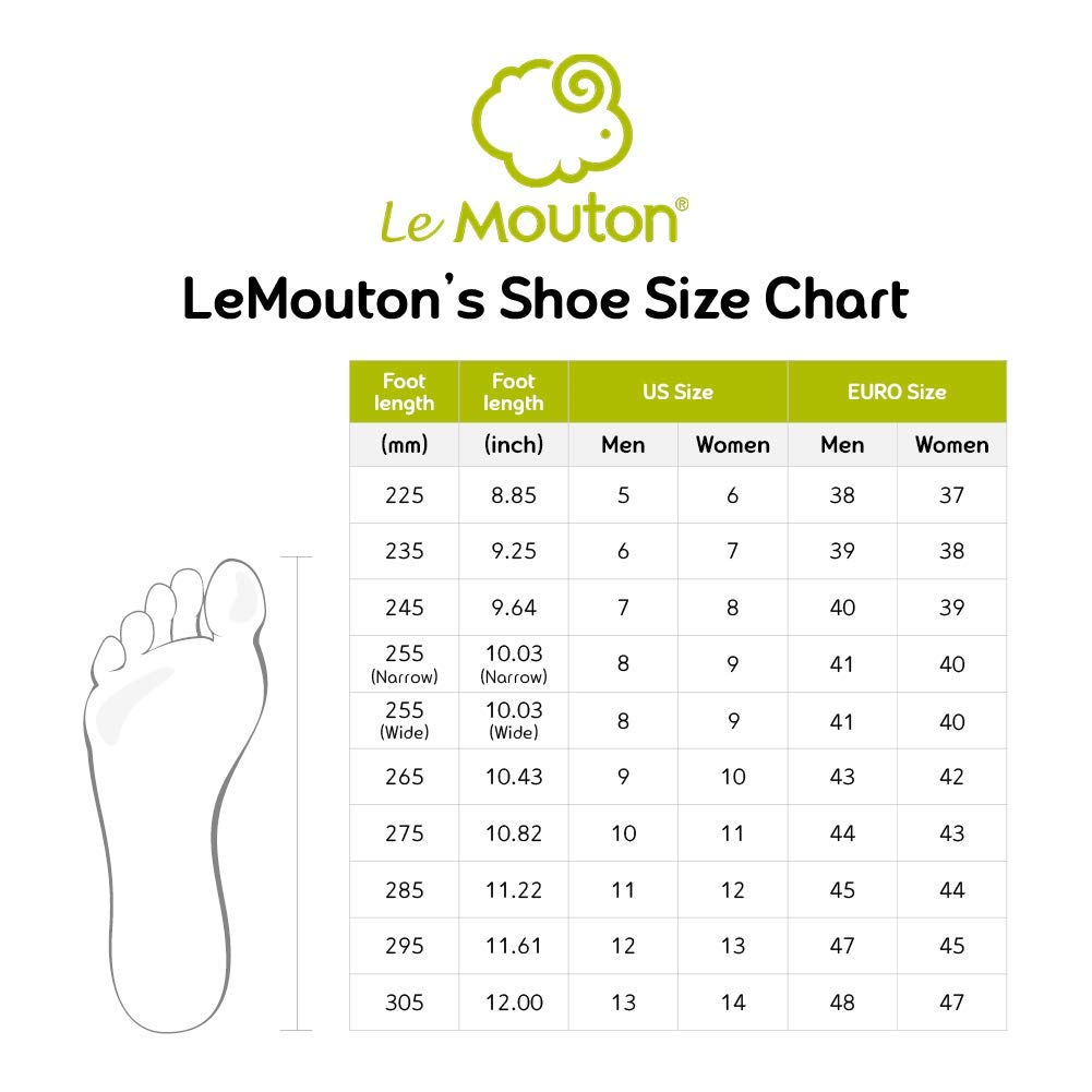 LeMouton Women's Wool Slip-On Shoes - Comfortable & Lightweight Walking Shoes for Women - Perfect for Casual Wear, Errands, and Indoor/Outdoor Use