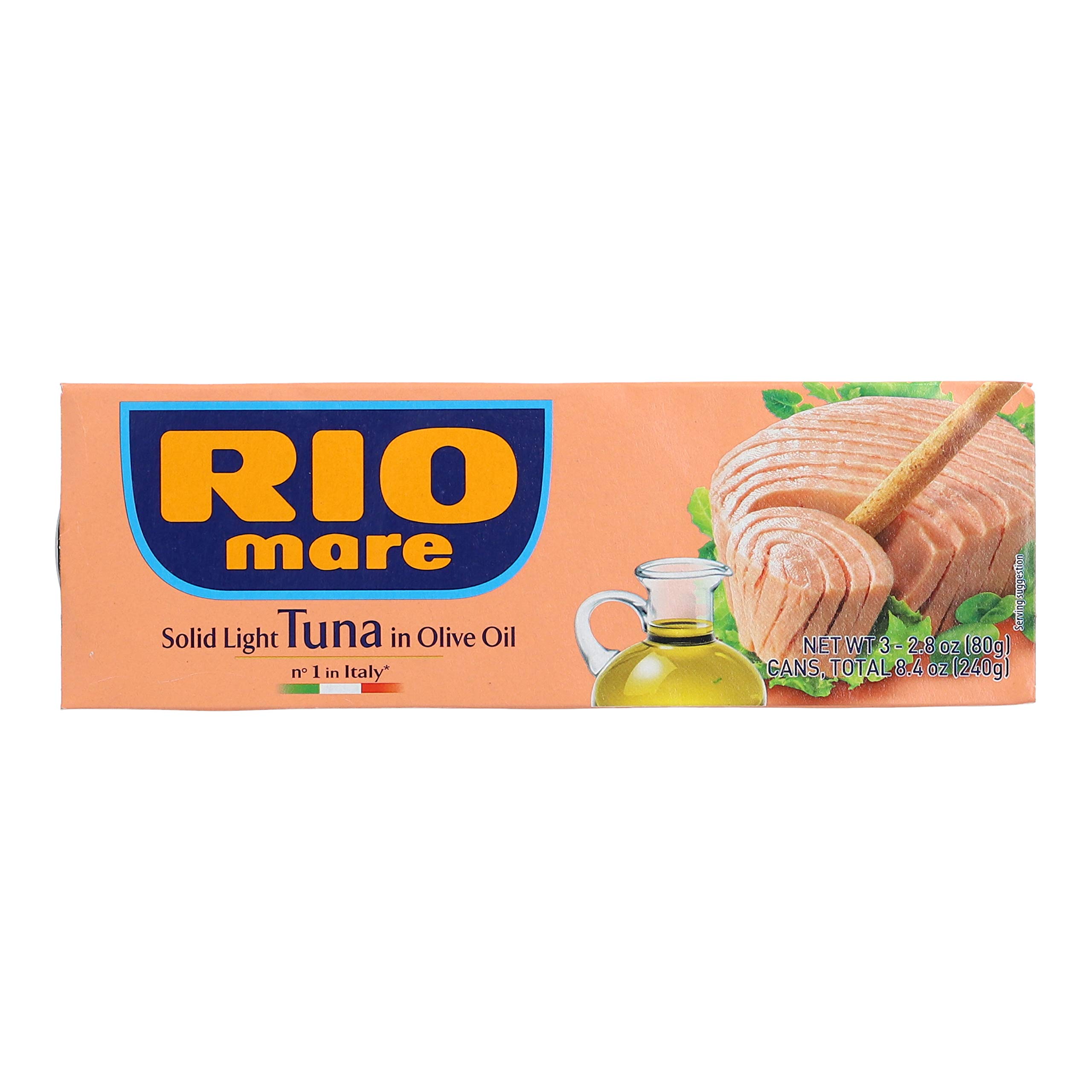 Rio Mare Tuna in Olive Oil - 24 Cans (67.2 Oz) | Premium Italian Canned Tuna | High Protein, Keto & Paleo Friendly | Perfect for Salads, Sandwiches & Meal Prep