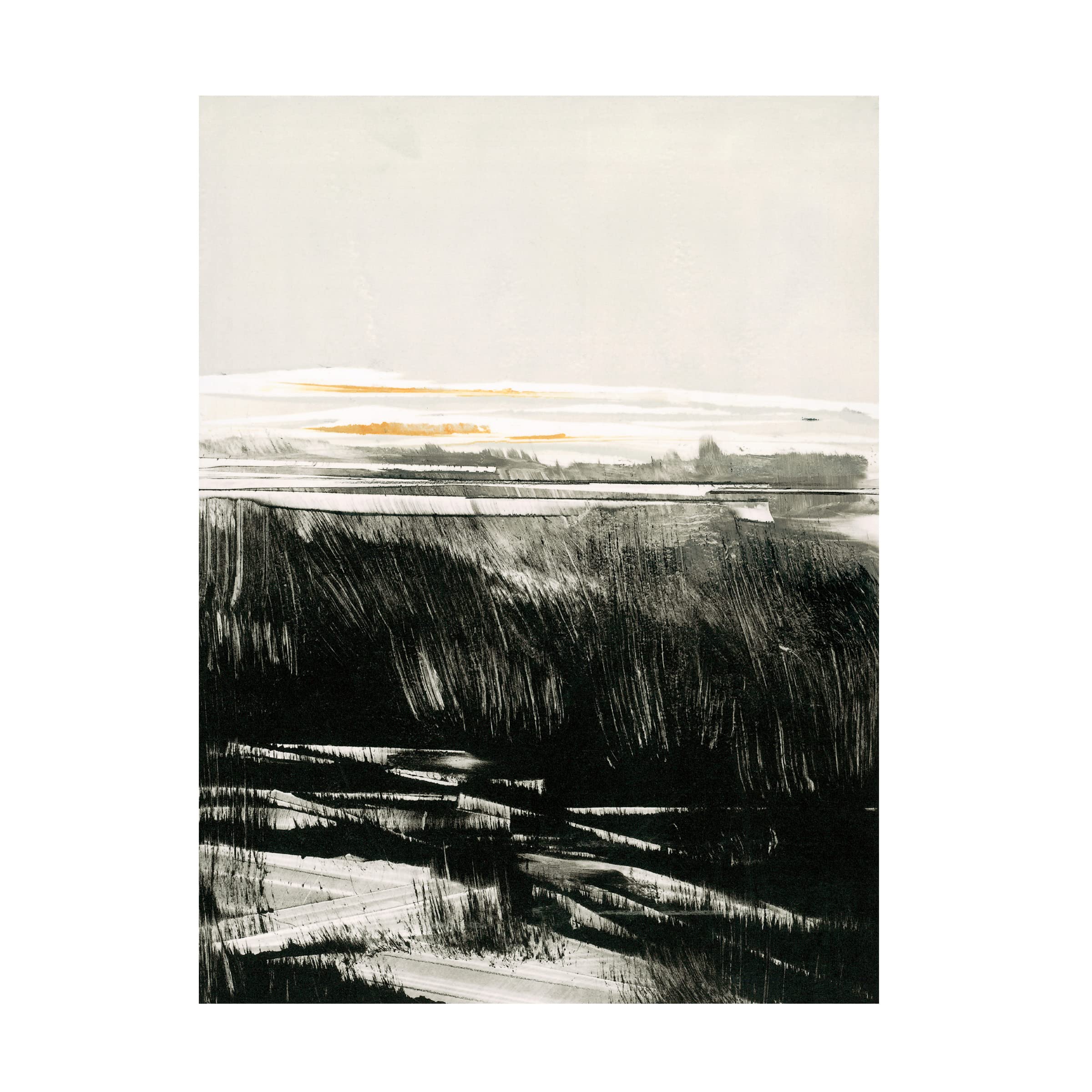 Trademark Fine Art 'Homeground No 2' Canvas Wall Art by Kris Ekstrand - Modern Abstract Painting for Living Room, Bedroom & Office Decor