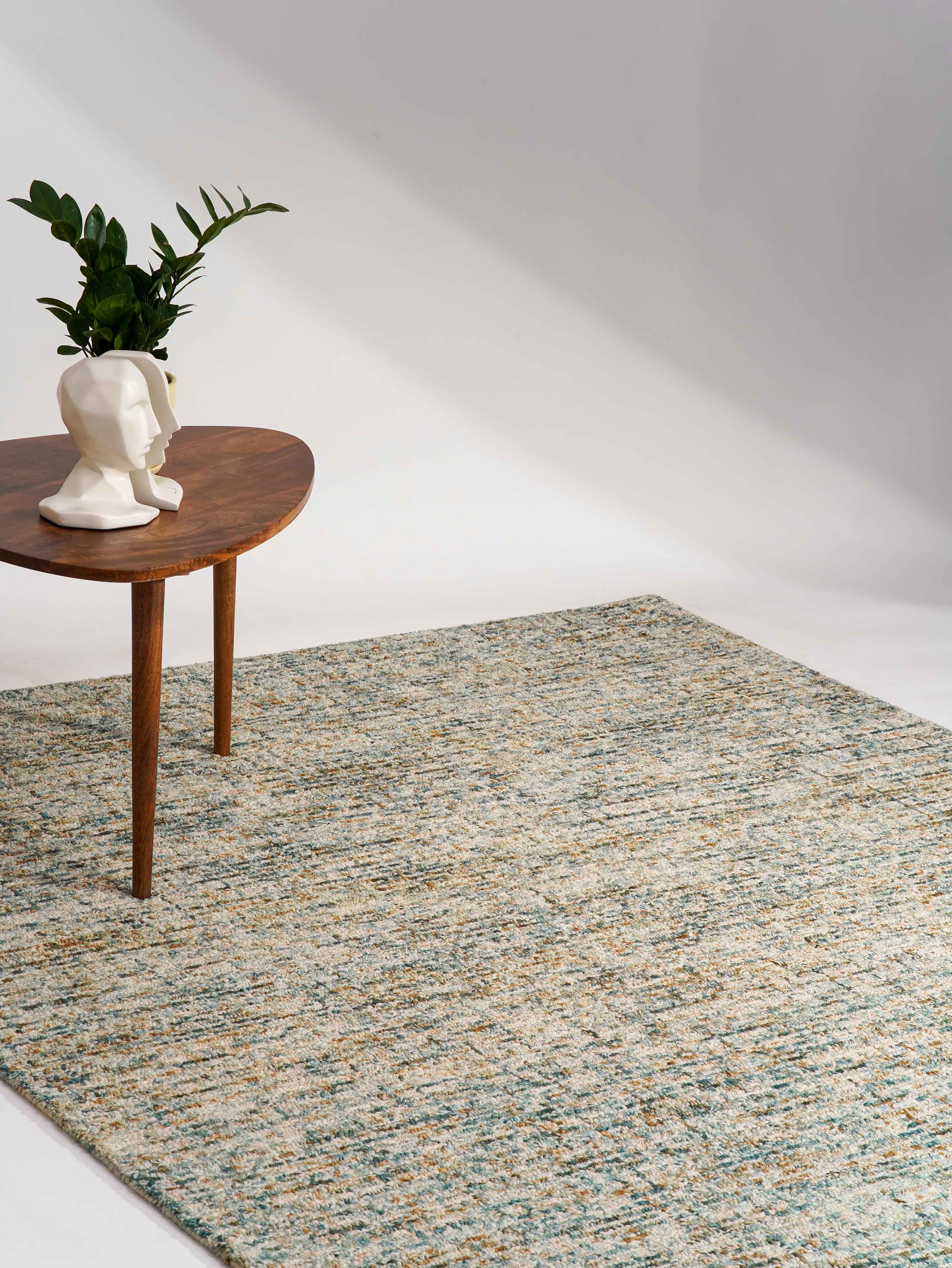 Pulse Hand Tufted Rug - Soft Bohemian Area Rug for Living Room, Bedroom - Non-Slip Modern Home Decor Carpet