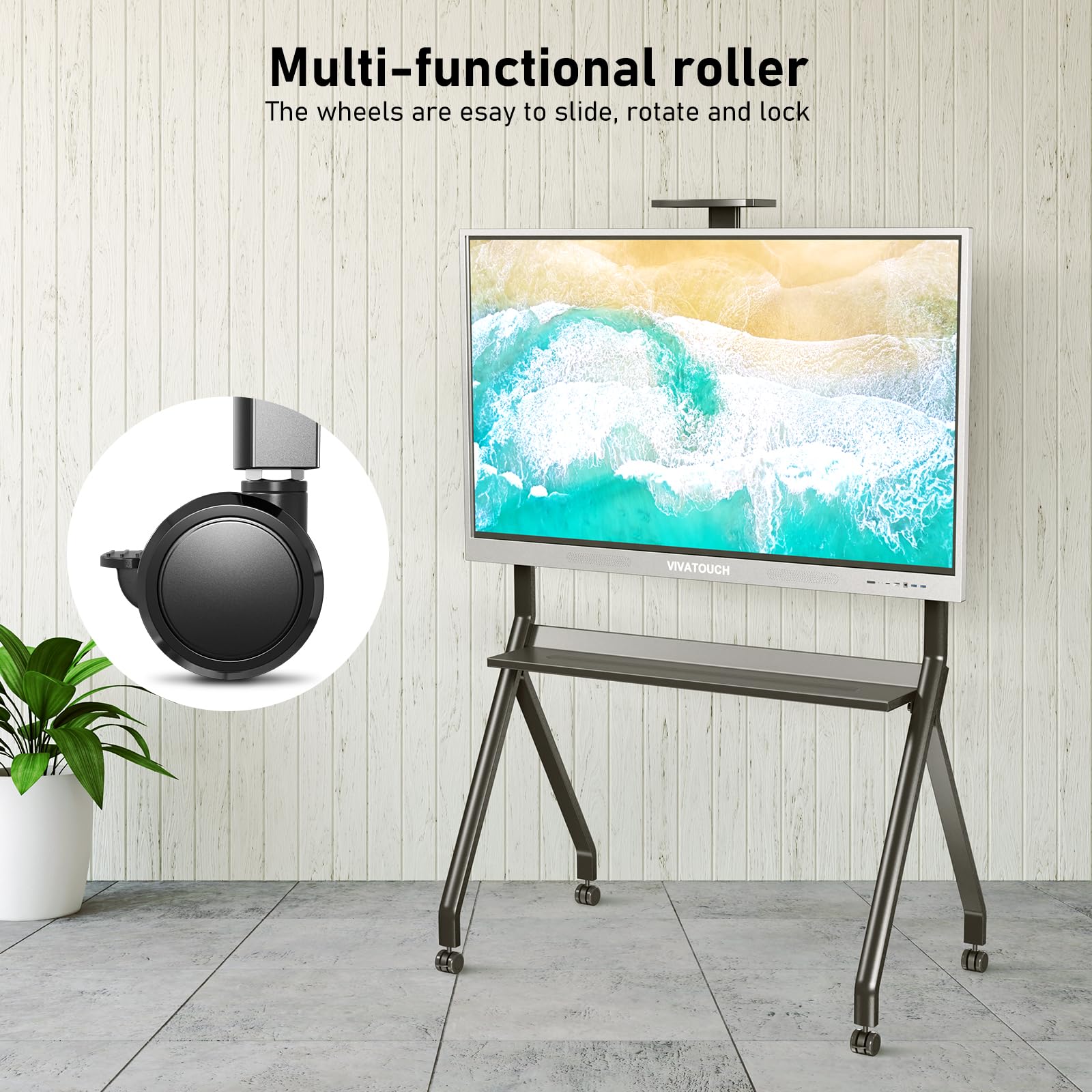 Adjustable Mobile Stand for 55