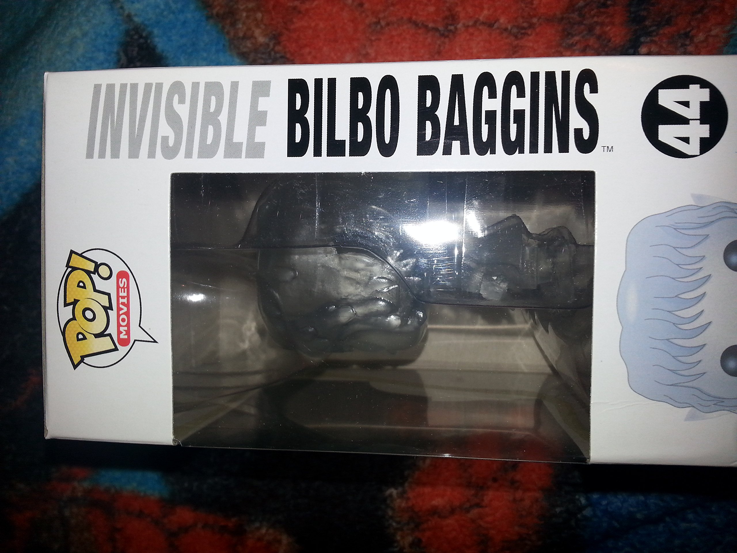 Funko POP Movies: The Hobbit - Invisible Bilbo Baggins Collectible Action Figure | Lord of the Rings Gift for Fans, Movie Night Decor, Geek Room Display
