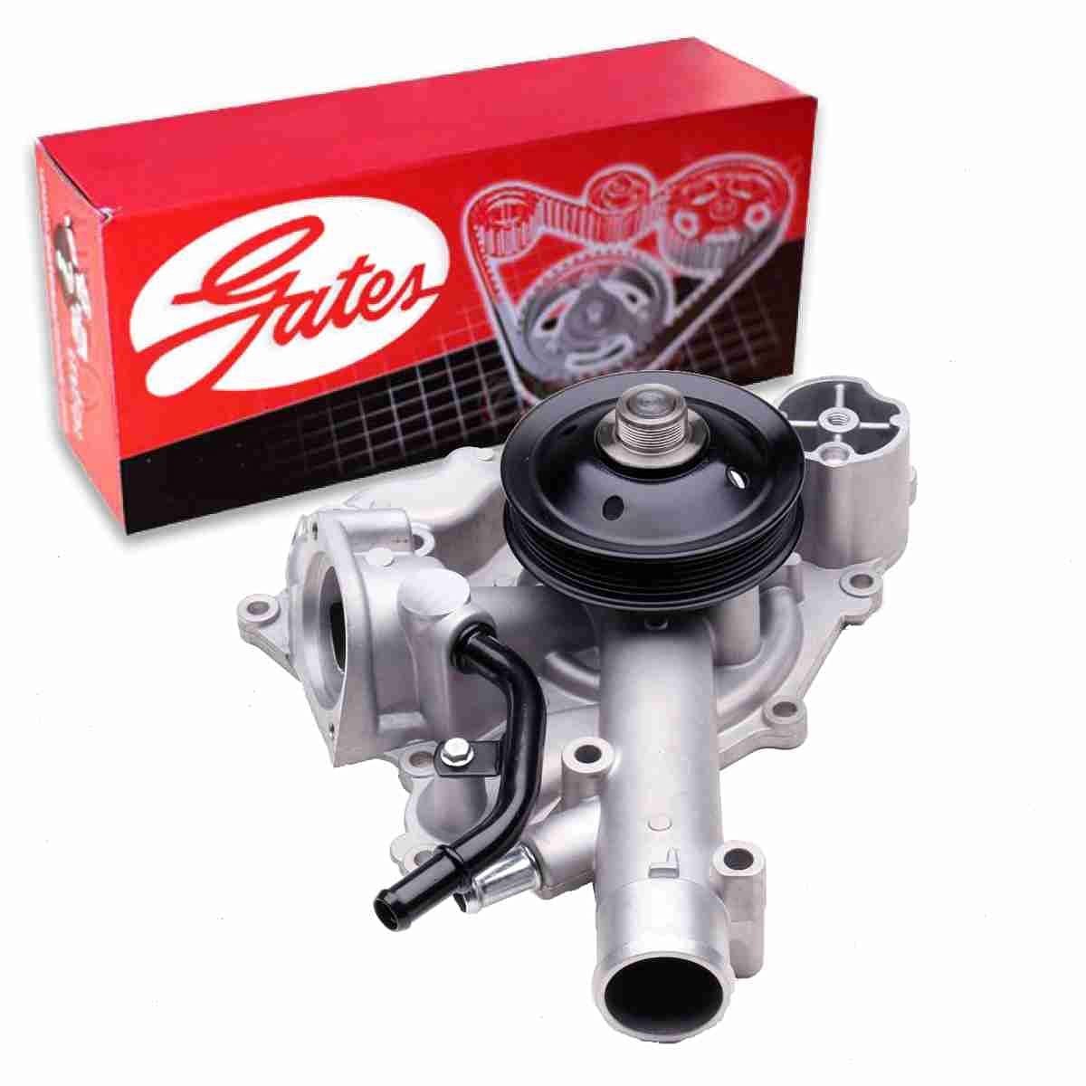 Gates Engine Water Pump Replacement for Ram 1500 5.7L V8 HEMI 2011-2018 Models - High Performance Cooling System Part for Truck Maintenance & Repair