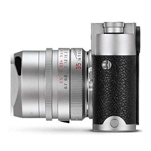 Leica M10 R Digital Rangefinder Camera - Silver Chrome Body | Professional Mirrorless Camera for Street & Travel Photography | Perfect for Photographers & Enthusiasts