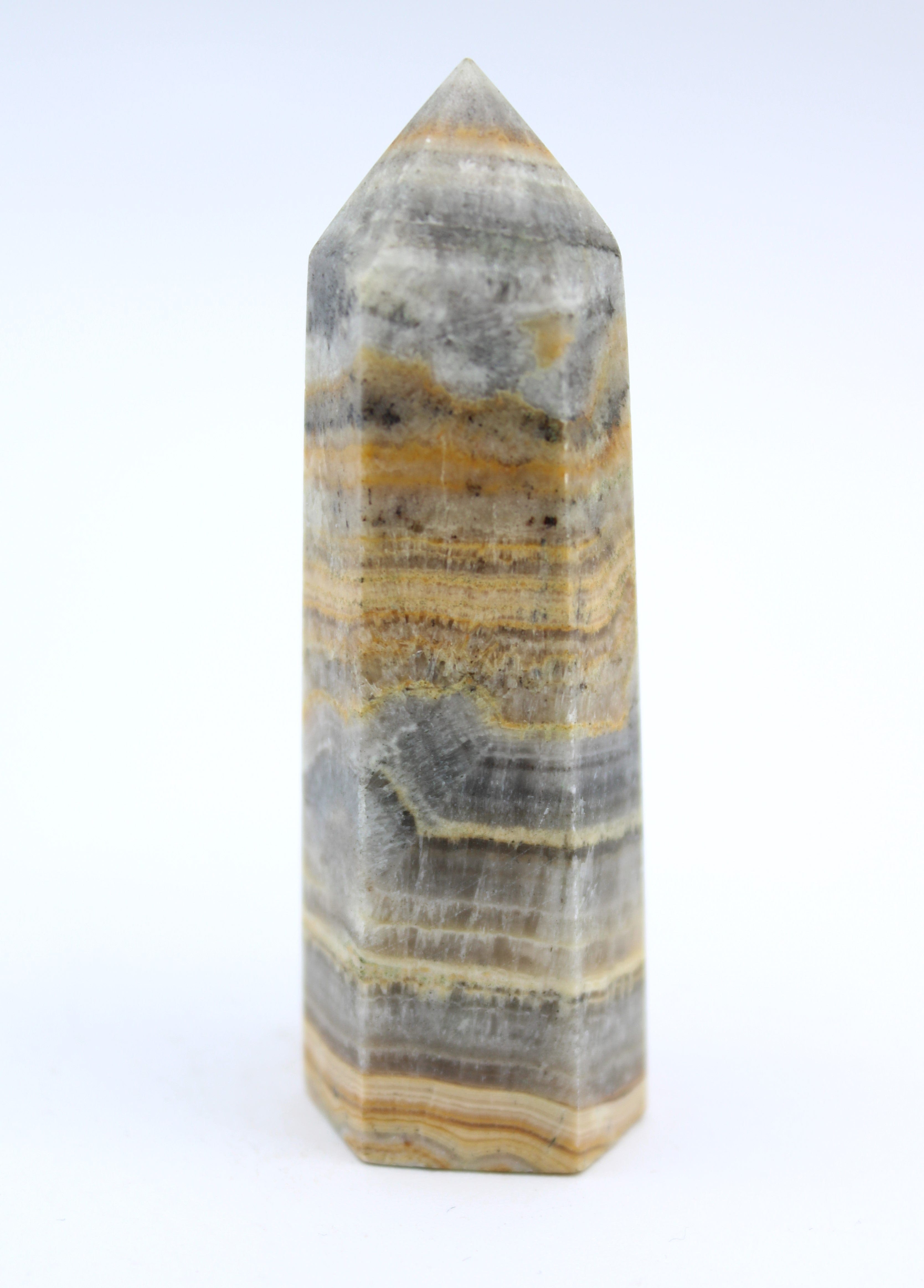 Natural Crazy Lace Agate Crystal Tower - Healing Stone for Meditation, Yoga & Home Decor | 6-8 Inch Gemstone Obelisk for Energy Work & Spiritual Gifts