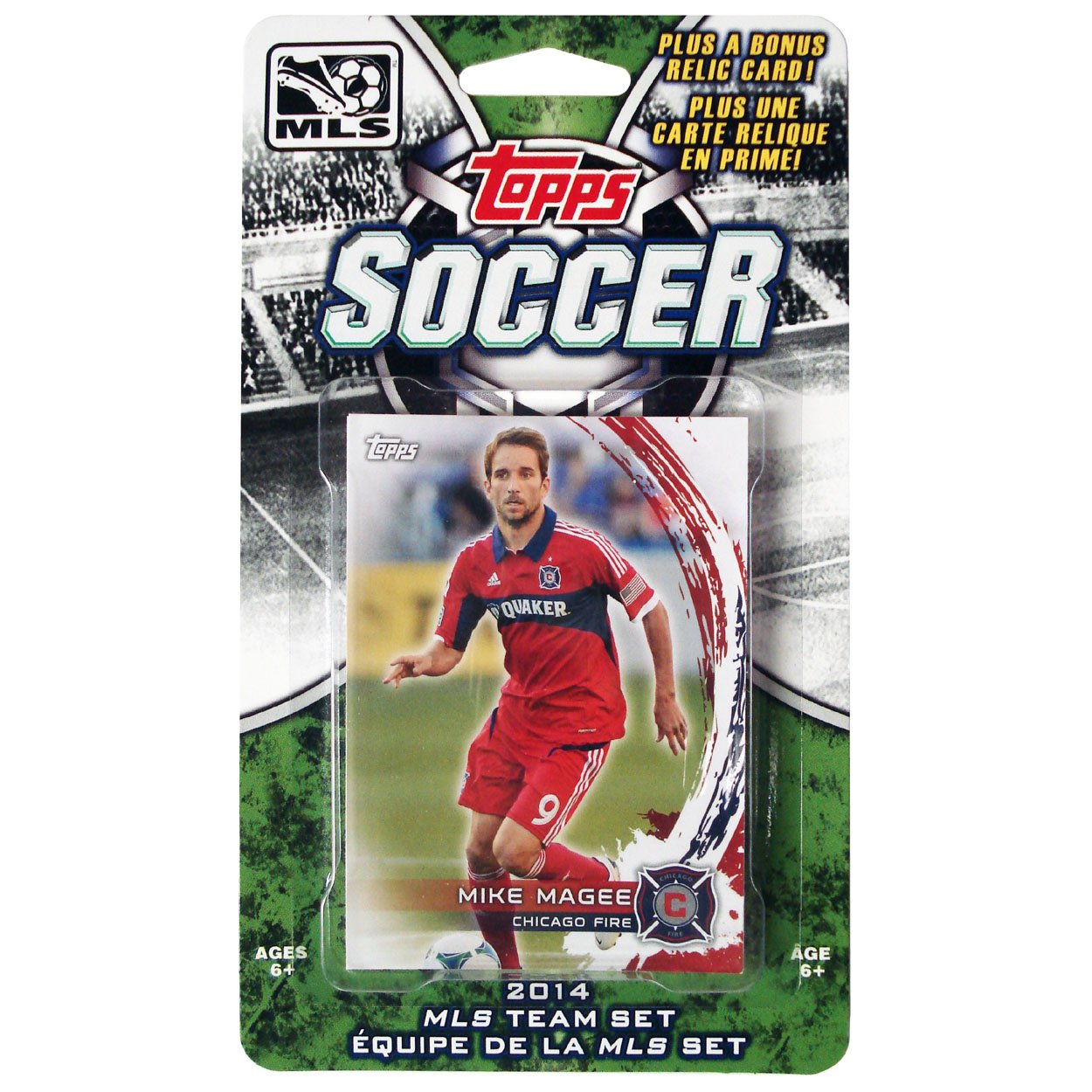 2014 Topps MLS Chicago Fire Trading Card Set - Multi-Colored Collectible Cards for Soccer Fans, Collectors & Fantasy League Enthusiasts