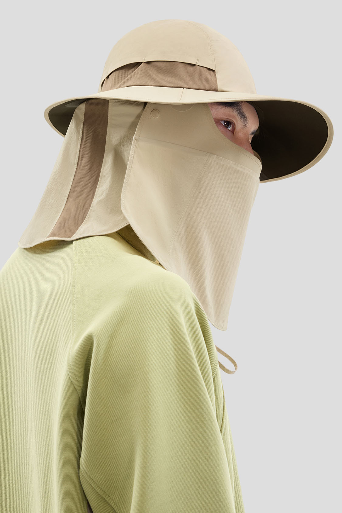 Zero Men's Full Protection Sun Hat UPF100+ - Wide Brim UV Protection for Outdoor Activities, Hiking, Fishing & Beach
