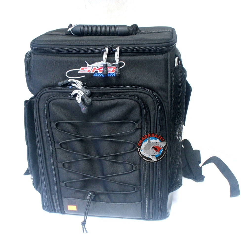 SKB 7300 Fishing Backpack - Waterproof Tackle Storage with Multiple Pockets - Perfect for Fly Fishing, Bass Fishing & Outdoor Adventures